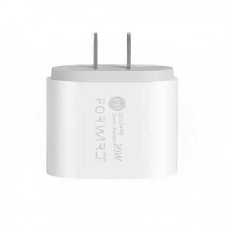 Cargador 20W multientradas blanco