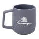Taza Soumaya cerámica gris