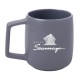 Taza Soumaya cerámica gris