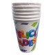Vaso Dipak fiesta colorida 6 piezas