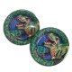 Plato pastelero T-Rex Dipak 6 piezas