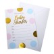 Baby Shower invitación con sobre