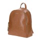 Mochila de Dama Gorett Backpack Mediana Color Camel Modelo GF22103-K