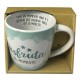 Taza Nico de Porcelana 'Disfruta El Momento'