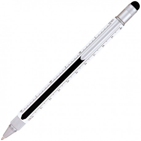 Bolígrafo Monteverde blanca con tinta negra