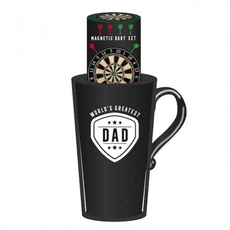SET de Taza y Juego de Dardos Magnetico DAD