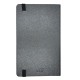 Libreta Soumaya metalizada negra