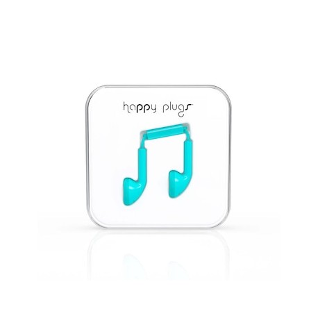 Audífonos Happy Plugs 7707 Turquesa