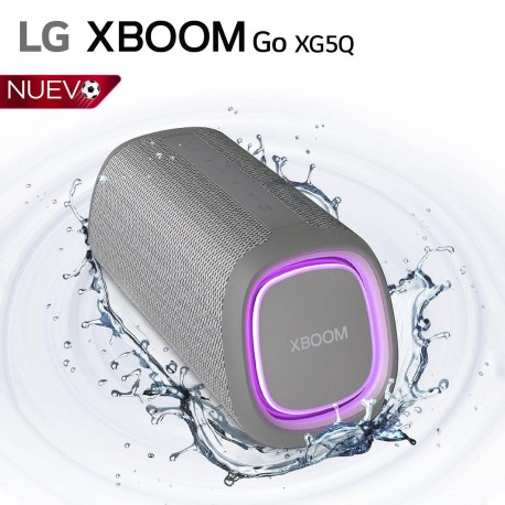 Bocina LG XBOOM Go XG5 gris