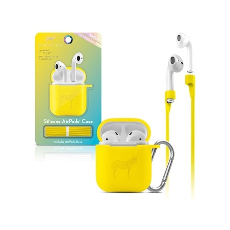 Funda de Silicón para Airpods Amarillo Neón Dabney Lee