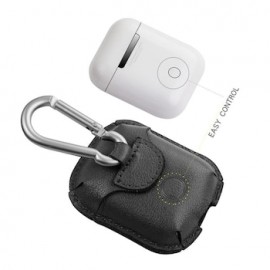 Funda de Piel Genuina para Airpods Xguo