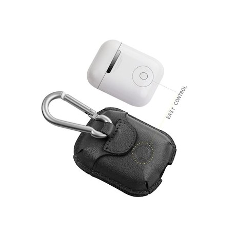Funda de Piel Genuina para Airpods Xguo
