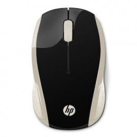 Mouse HP 200 Inalámbrico Dorado