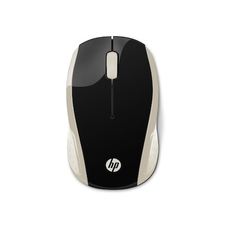 Mouse HP 200 Inalámbrico Dorado