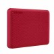 Disco duro externo Toshiba 1tb advance v10 rojo