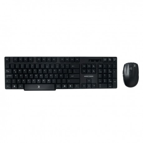 Teclado y Mouse Inalámbrico Antiderrames Perfect Choice