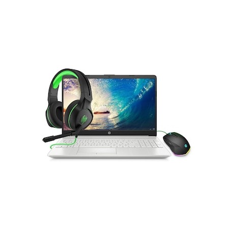 Laptop HP 15-DW1084 Intel Core i7 8GB RAM 512GB + mouse + headset