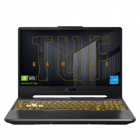 Laptop Asus TUF Core i5 11400H 16 GB RAM 512 SSD RTX 3050 gris
