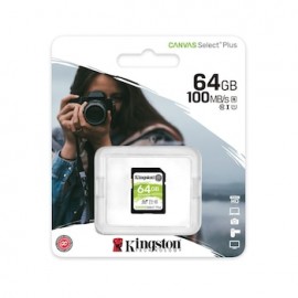 Tarjeta KingstonSD 64 GB C10 PLUS