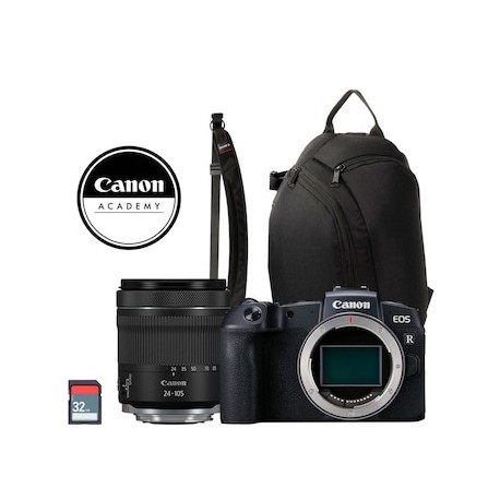 Cámara Canon kit RP RF24-105mm F4-7.1 IS STM + Maleta 100S + Correa NS-EN110 + SD 32GB + Curso Online ABC Composición
