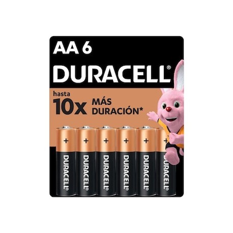 Pila Duracell AA 4 Pilas