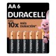 Pila Duracell AA 4 Pilas