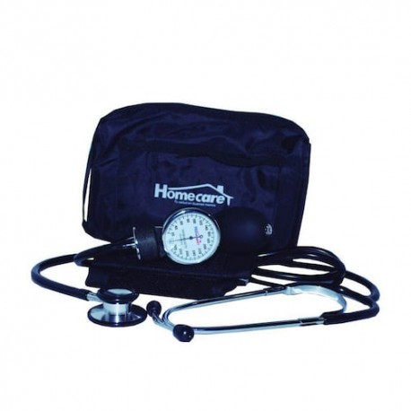 Kit Baumanómetro Negro con Estetoscopio Duplex