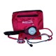 Kit Baumanómetro Rojo con Estetoscopio Duplex