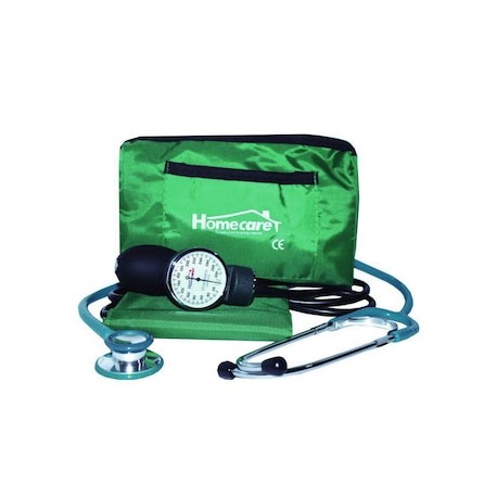 Kit Baumanómetro Verde con Estetoscopio Duplex