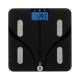 Báscula Digital Cristal Negro 10u 5med Bluetooth