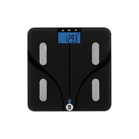 Báscula Digital Cristal Negro 10u 5med Bluetooth