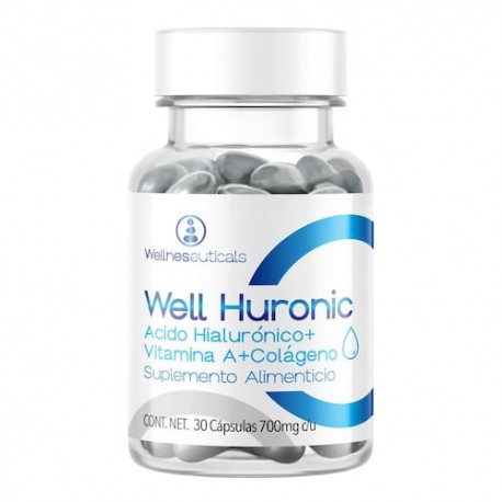 Well Huronic 700mg Suplemento Ali 30 Cápsulas