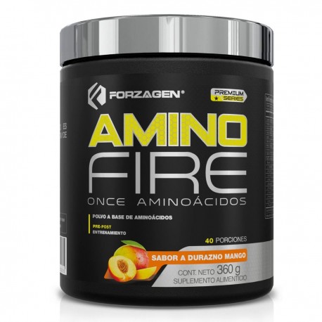 Amino Fire 360 Gr Durazno Mango Forzagen