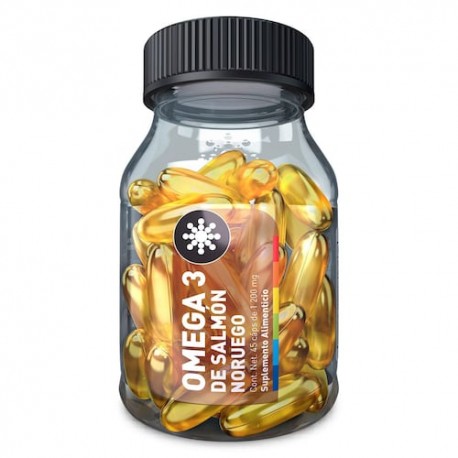 Suplemento de Omega 3 Salmón Noruego 45 Cápsulas 1200mg Essential Nutrition