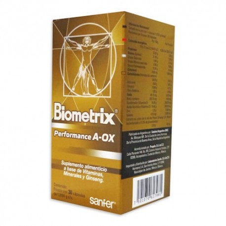 Biometrix Perf A-0x S Alim 30capsn