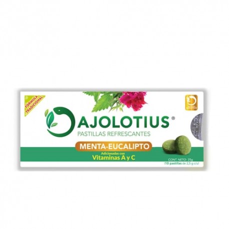 AJOLOTIUS PASTILLAS REFRESC C 10