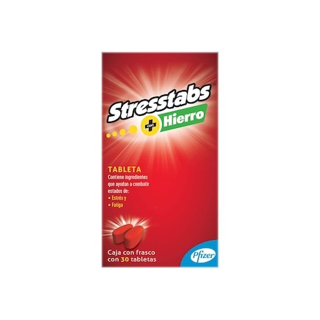 Stresstabs 600 hierro grag 30