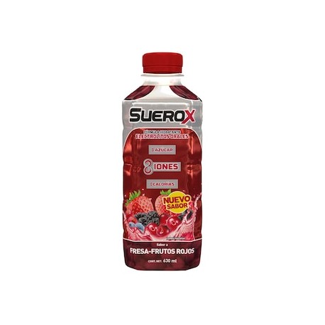 SUEROX ADU FRESA FRUTOS ROJOS 630ML/