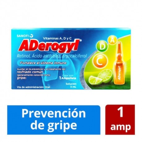 Aderogyl 15 con 1 Ampolleta