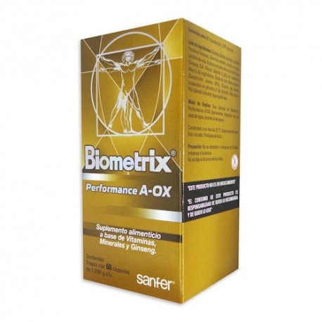 Biometrix Perf A-0x S Alim 60capsn