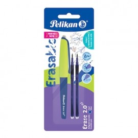 Bolígrafo Borrable Erase 2.0 Azul