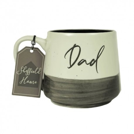 Home Nature taza cerámica Dad gris