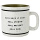 Taza Hallmark frase papa lo mantiene real