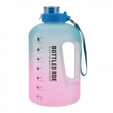 Termo deportivo HOME NATURE motivacional 2000ml con agarradera