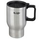 Expressway 13.5oz tarro de viaje soble pared de acero inoxidable color plata