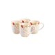 Set Laurie Gates 4 piezas tarros 17.4 onzas pintados a mano