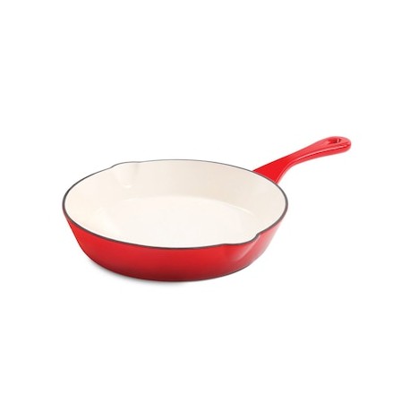 Artisan sarten 8 redondo de hierro fundido