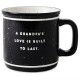 Taza Hallmark frase abuelo hacho para durar