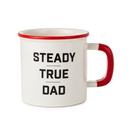 Taza Hallmark frase padre correcto y estable
