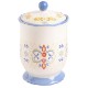 Canister Laurie Gates 2.7qt con tapa de cerámica pintado a mano